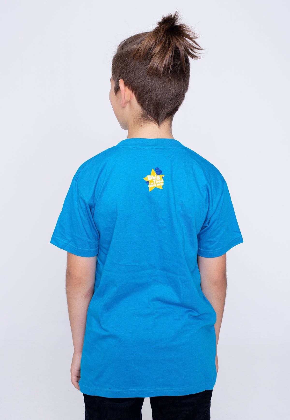 Bibi & Tina Jungs Gegen Mädchen Türkis Kids T-Shirt