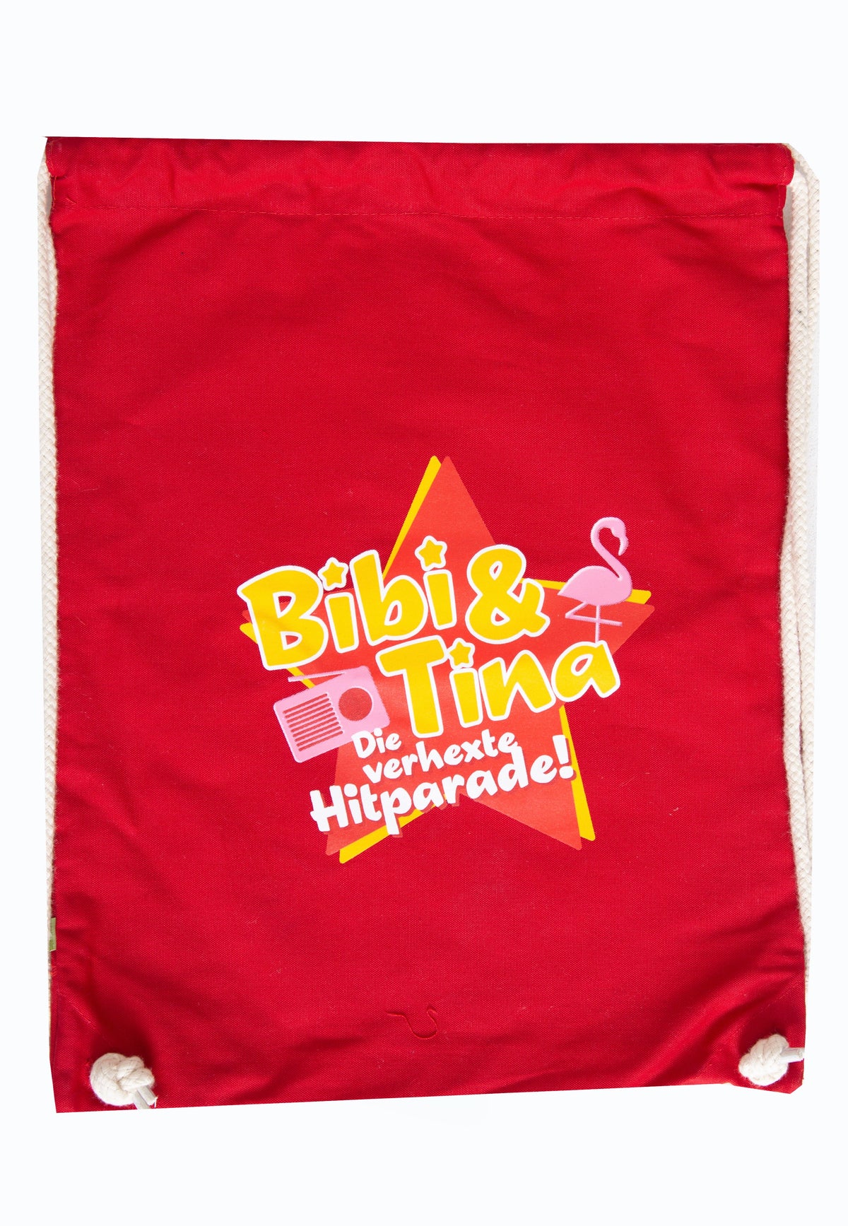 Bibi & Tina Die Verhexte Hitparade 2022 Red Drawstring Backpack