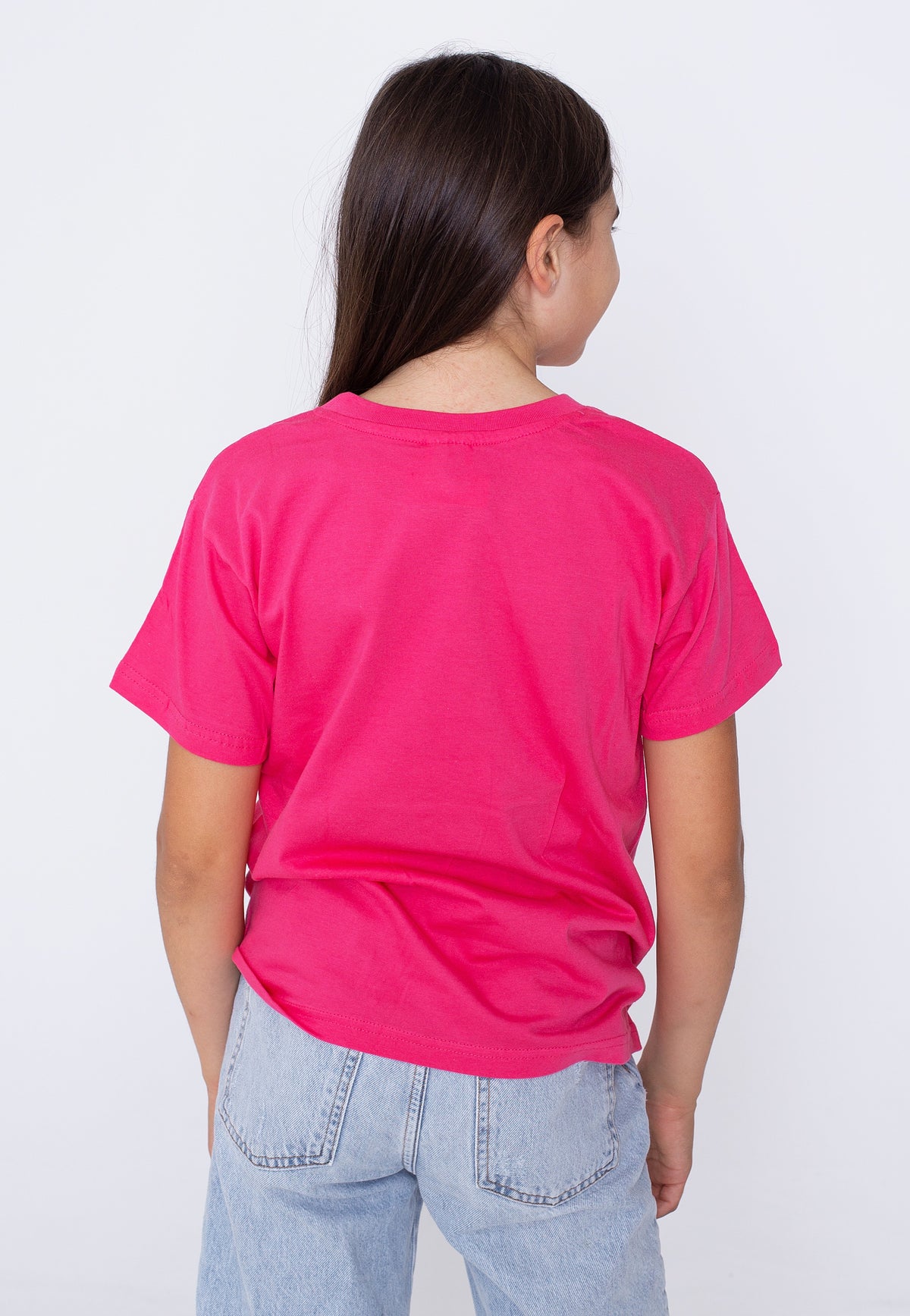 Bibi & Tina Up! Up! Up! Nobody Is Perfect! Pink Kids T-Shirt