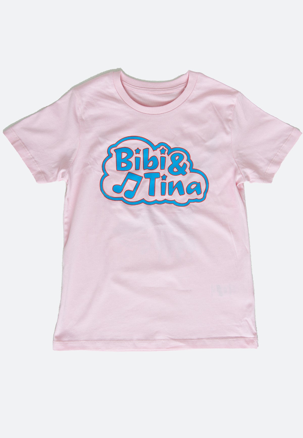 Bibi & Tina Up Up Up Logo 2022 Cotton Pink T-Shirt