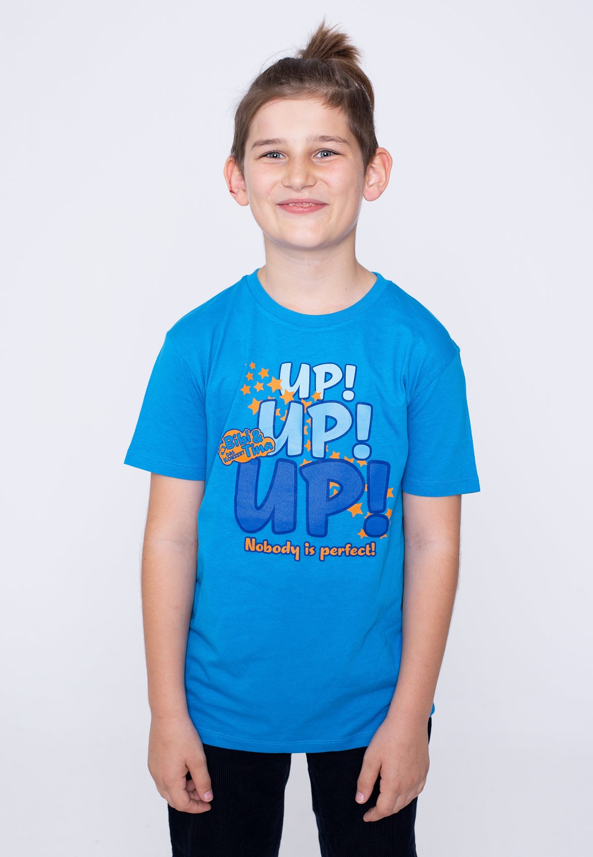 Bibi & Tina Up! Up! Up! Nobody Is Perfect! Azur Kids T-Shirt